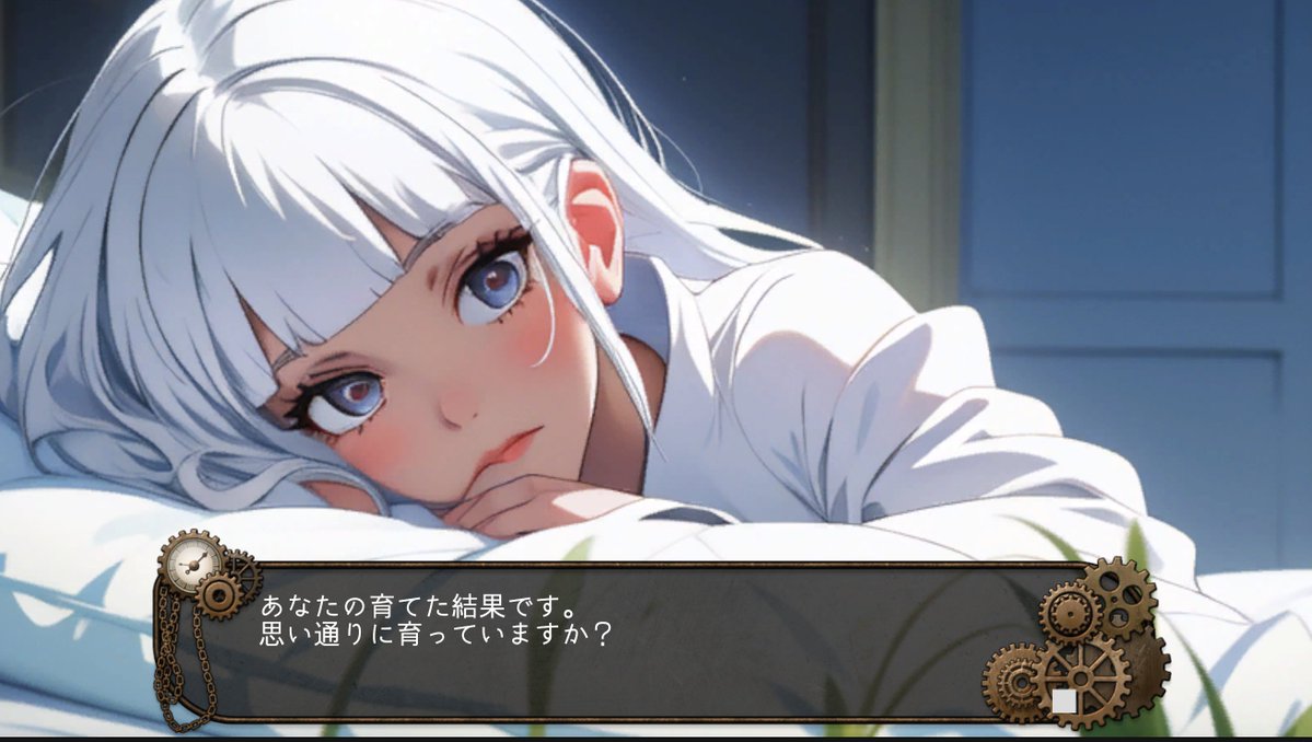 midra_lab's tweet photo. #Scenario という画像生成AIを用いた育成ゲームを作成しました！ 
女の子を時間内で育成し、パラメータによってどのように成長するかが変化していきます。 

今後もUI/UX周りのブラッシュアップをおこなっていく予定です！！ 

https://t.co/0rsZSAwC93

#Scenario #Unity #gamediv #AIGameJame https://t.co/BhVfDe9Fy6