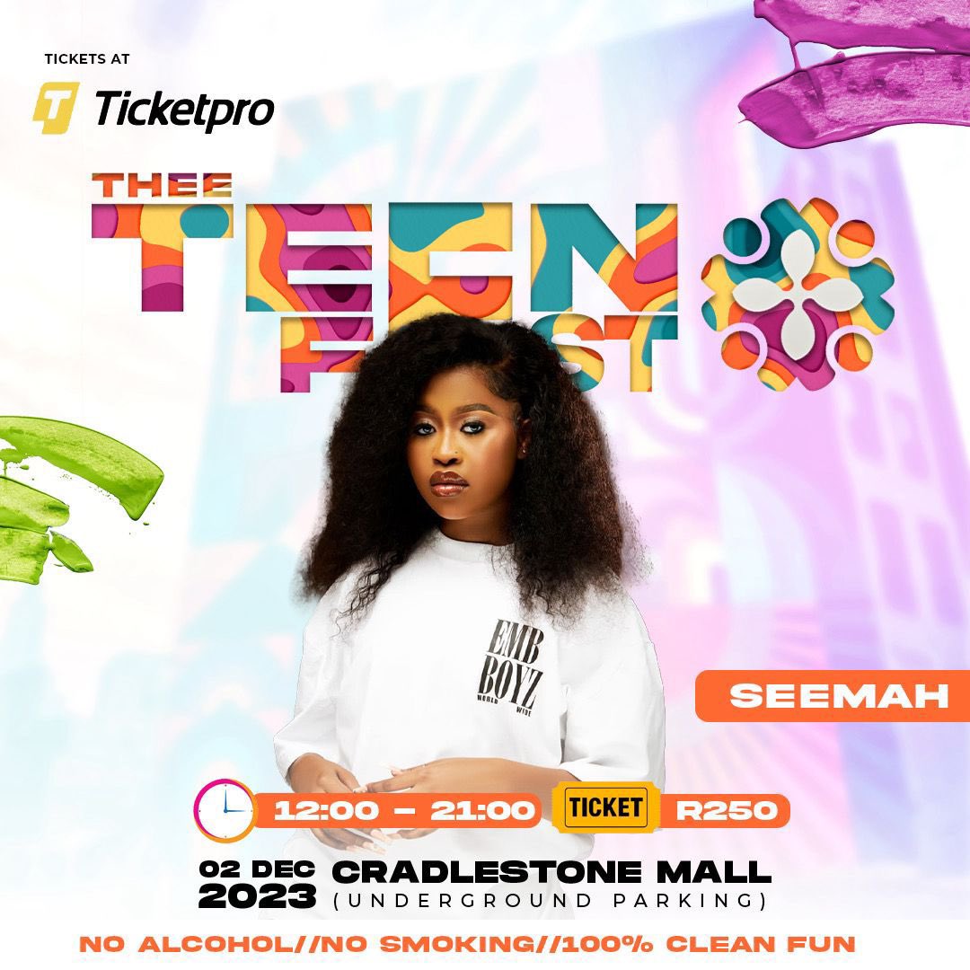 bbyliyahx's tweet photo. My faveeeeeeeeeee (loml) @MagleraDoeBoy will be at @TheeTeenFest along with @kiddyondebeat and @mellowandsleazy as well as a few others, hosted by Seemah 

🎟: https://t.co/MSLGKOnZzy…

📍: Cradlestone Mall 
#TheeTeenFest

Get your tickets quick dolls https://t.co/829k4xeLmT