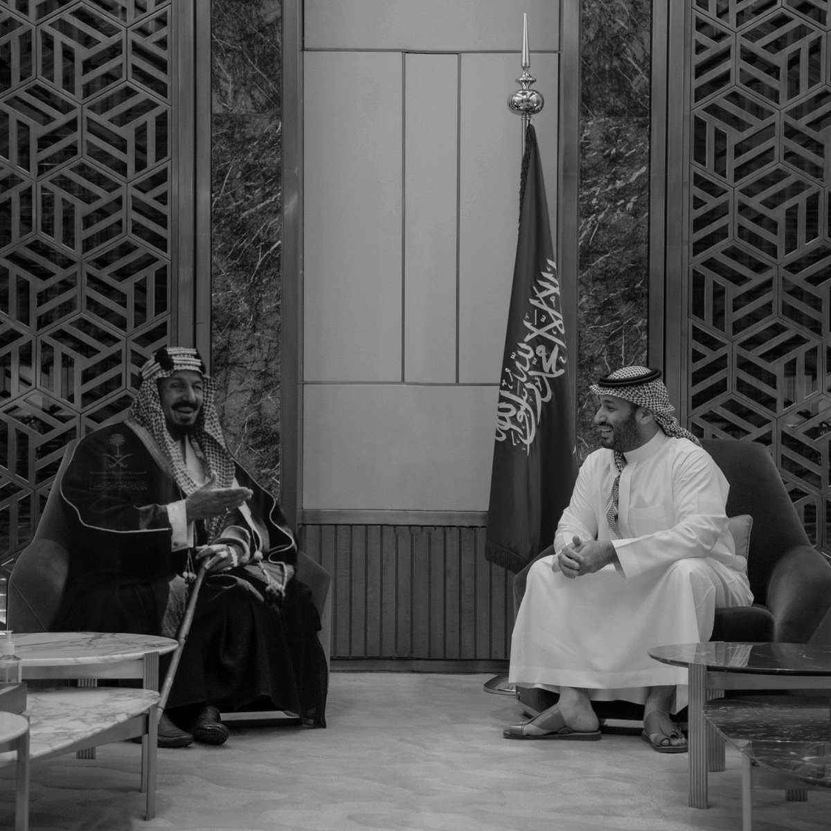 #محمد_بن_سلمان
#RiyadhExpo2030 
سلم على عبدالعزيز وعطه البشاره
اللي بقى من سور مجده بنيناه 🇸🇦