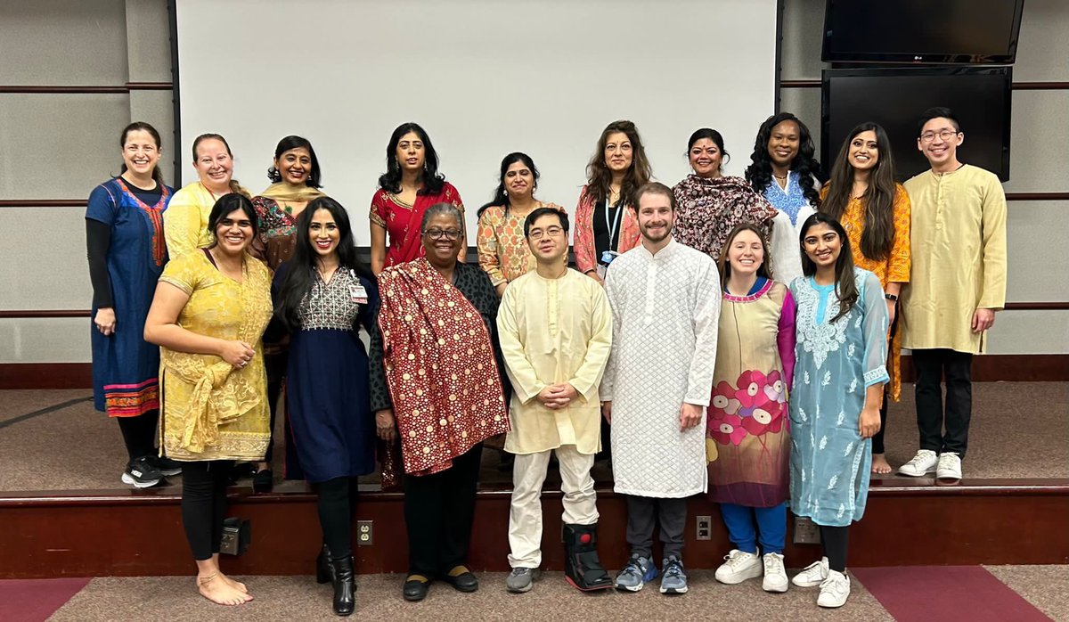PedsRwj's tweet photo. Some of our residents and faculty celebrating Diwali as part of our DEI series! 🪔🪔🪔🪔

A special thank you to all the attendings who participated, and to our residents who choreographed the dances 🤩🤩🤩 https://t.co/II2FBG1ERC
