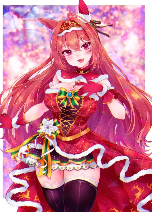 そろそろクリスマスの支度をしなきゃね ダスカ再掲  #ウマ娘