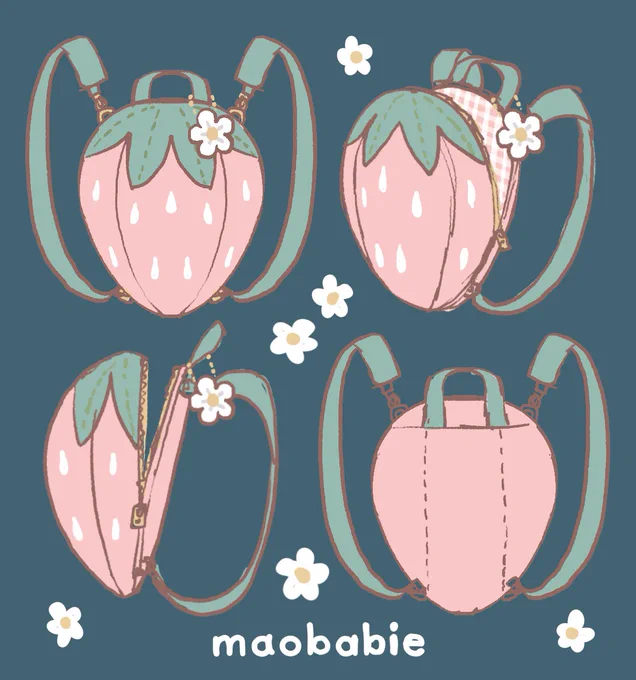 Strawberry backpack