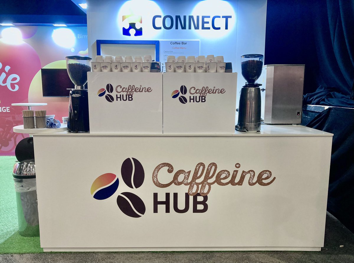 ExhibitionCoffe's tweet photo. Thank you to #UKISUGConnect &amp; everyone who came for a drink this year and for having us to be the coffee bar for another year. https://t.co/NxwTyFr3Zn