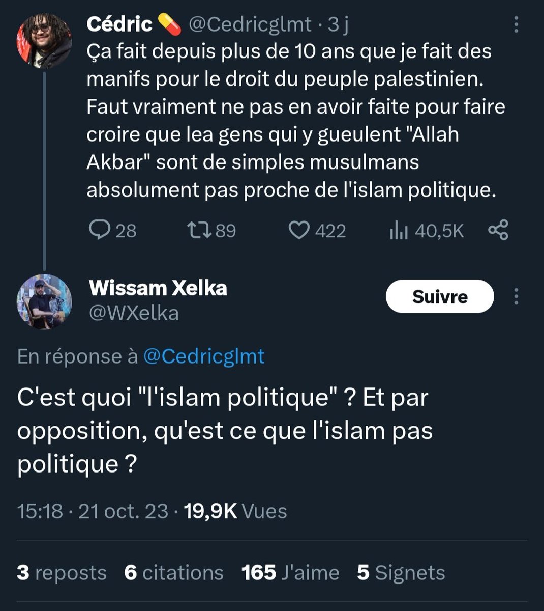 Calyss11's tweet photo. "admettons que" 🤡 te fatigue pas, on sait ce que tu penses de l'islamisme... "y a la mauvaise extreme droite et la bonne extrême droite" #Xelka #MarxisteEnCarton https://t.co/4UArYseGvW