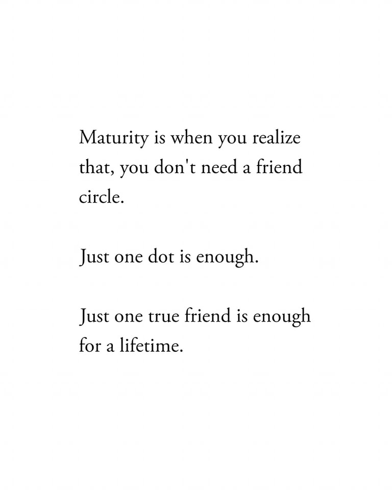 Tag someone whose friendship is the 'dot' that lights up your life. 🌟

#OneTrueFriend #FriendshipMatters #CircleOfTrust #MeaningfulConnections #SpecialFriendship #LifetimeCompanion #SupportiveFriend #ForeverFriendship #FriendshipJourney #FriendsForLife