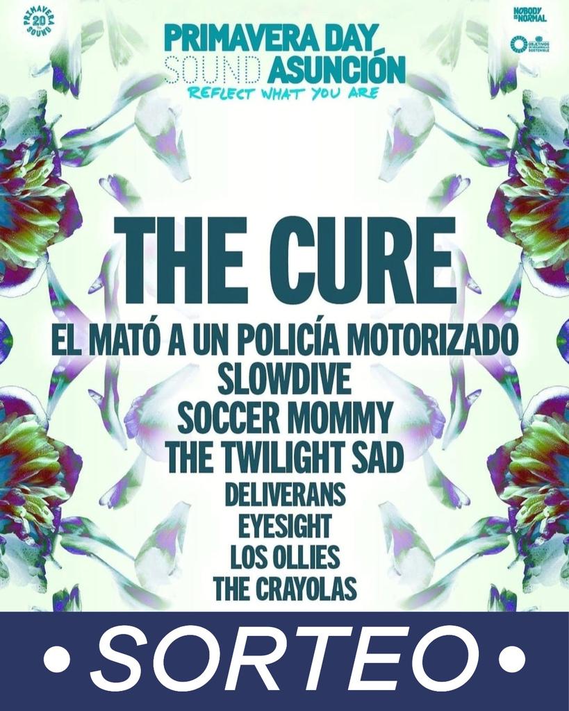 TE LLEVAMOS A PRIMAVERA DAY | 🥳

🔹️Tenemos 2 entradas para el Primavera Day y puedas disfrutar un show imperdible. 

🔹️Para participar debes seguir los siguientes pasos: 👇🏻
✔️Seguí a nuestra página y dale RT a la publicación. 
✔️Deja tus 3 últimos C.I y etiquetale a un amigo
