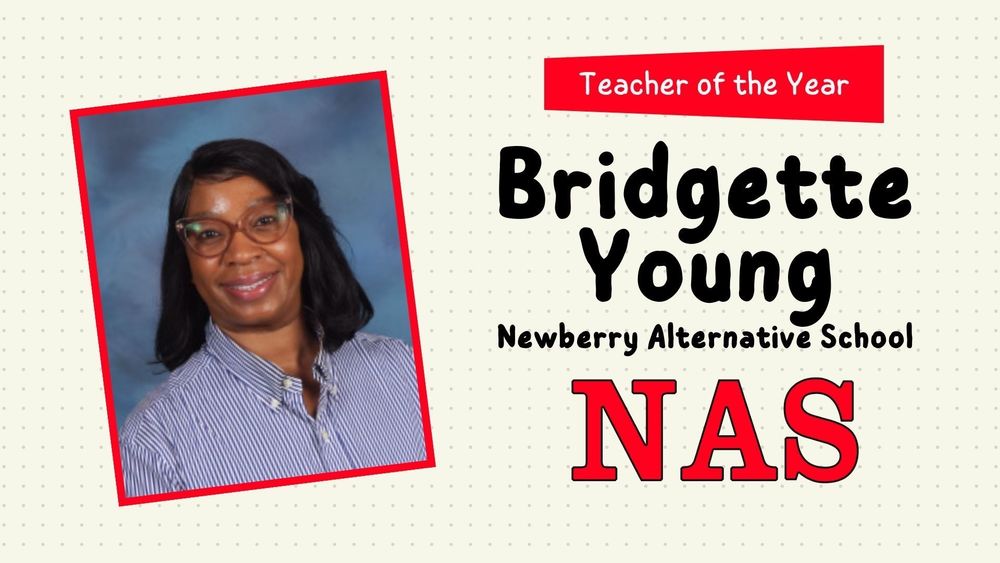 Bridgette Young - Newberry Alternative School Teacher of the Year newberry.k12.sc.us/article/135409…