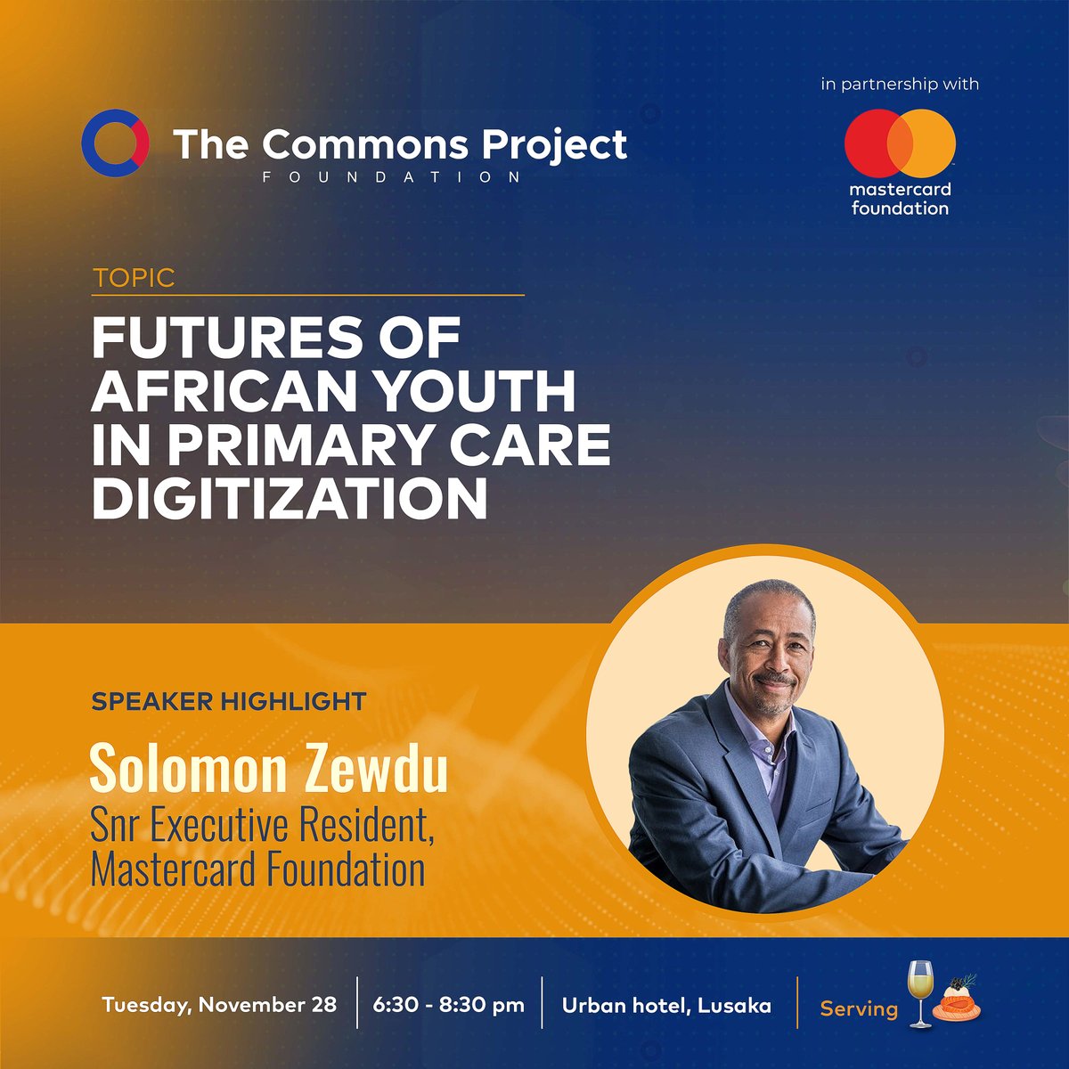 We are thrilled to collaborate with Solomon Zewdu, Snr Executive Resident, Mastercard Foundation at #CPHIA2023. It's an honor to work alongside such esteemed professionals. @MastercardFdn @CPHIA_AfricaCDC #CPHIA