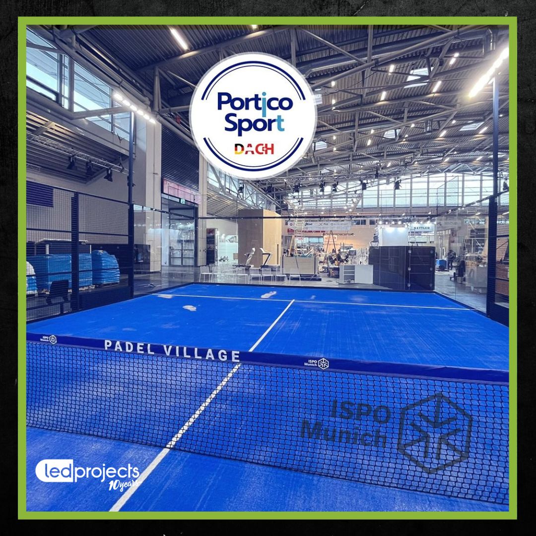 🎾 Tras el éxito vivido eel año pasado, la edición ISPO Múnich 2023 contará con una presencia del pádel aún mayor. 

👉🏽 En la pista Portico @PorticoSport instalada en el Padel Village de #ISPOMunich cuentan con iluminación #LED PROJECTS modelo PV.

#LedProjects #ispomunich2023