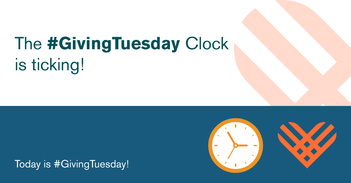 The #GivingTuesday clock is ticking! A local foundation will match Giving Tuesday donations* to Housing Forward, up to $25,000, and double the impact of your gift! Donate: housingforward.org/give 

*new and increased GivingTuesday gifts