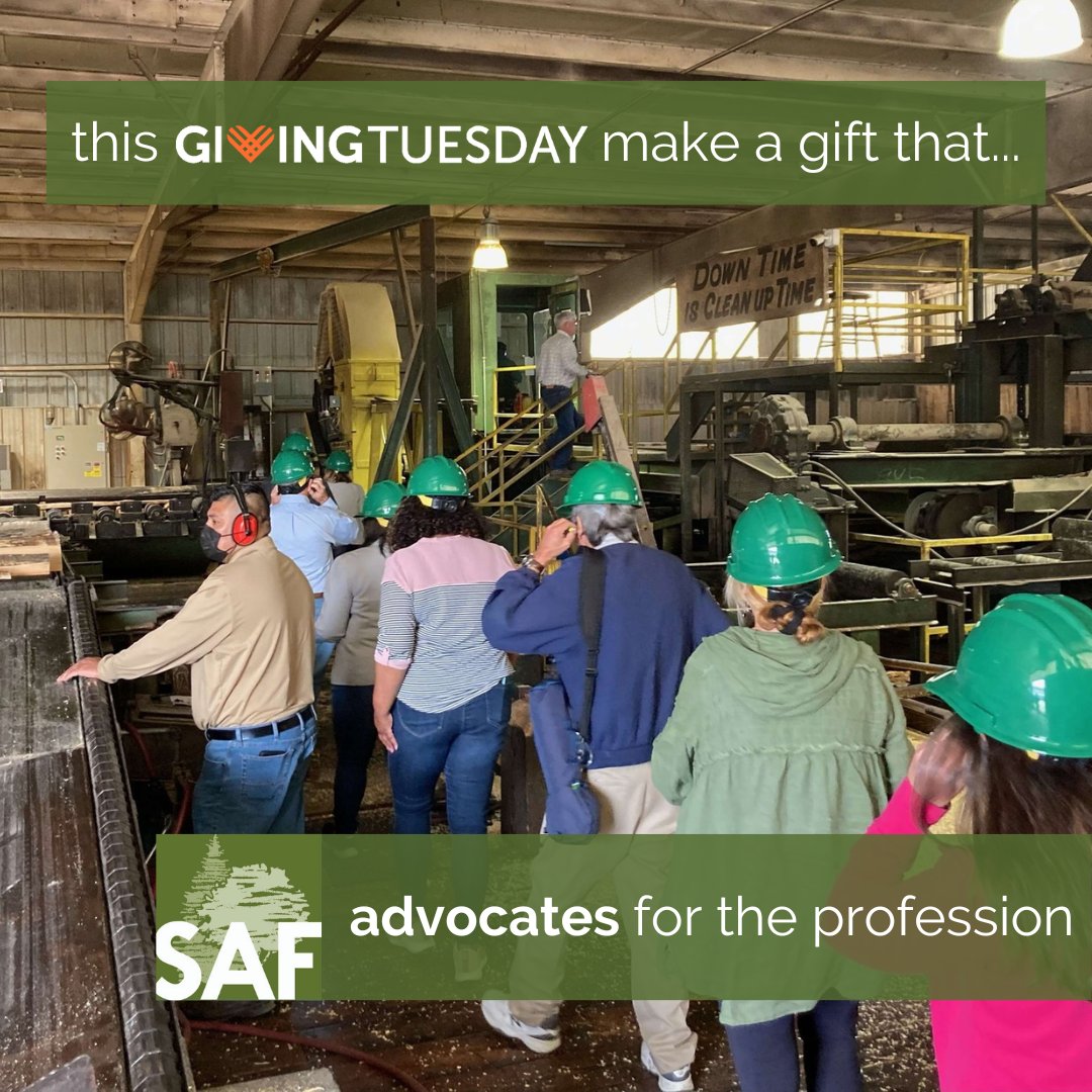 foresters's tweet photo. Happy GivingTuesday! 🌟 Since 2012, this day has been about radical generosity and doing good. 🌍 Join us in making a positive impact on the forestry profession! 🌳 Support SAF with a gift today.
Visit https://t.co/VLwfG4mcih
🌲💚 #GivingTuesday #SupportSAF #ForestryForGood https://t.co/rcuSsMdQl5
