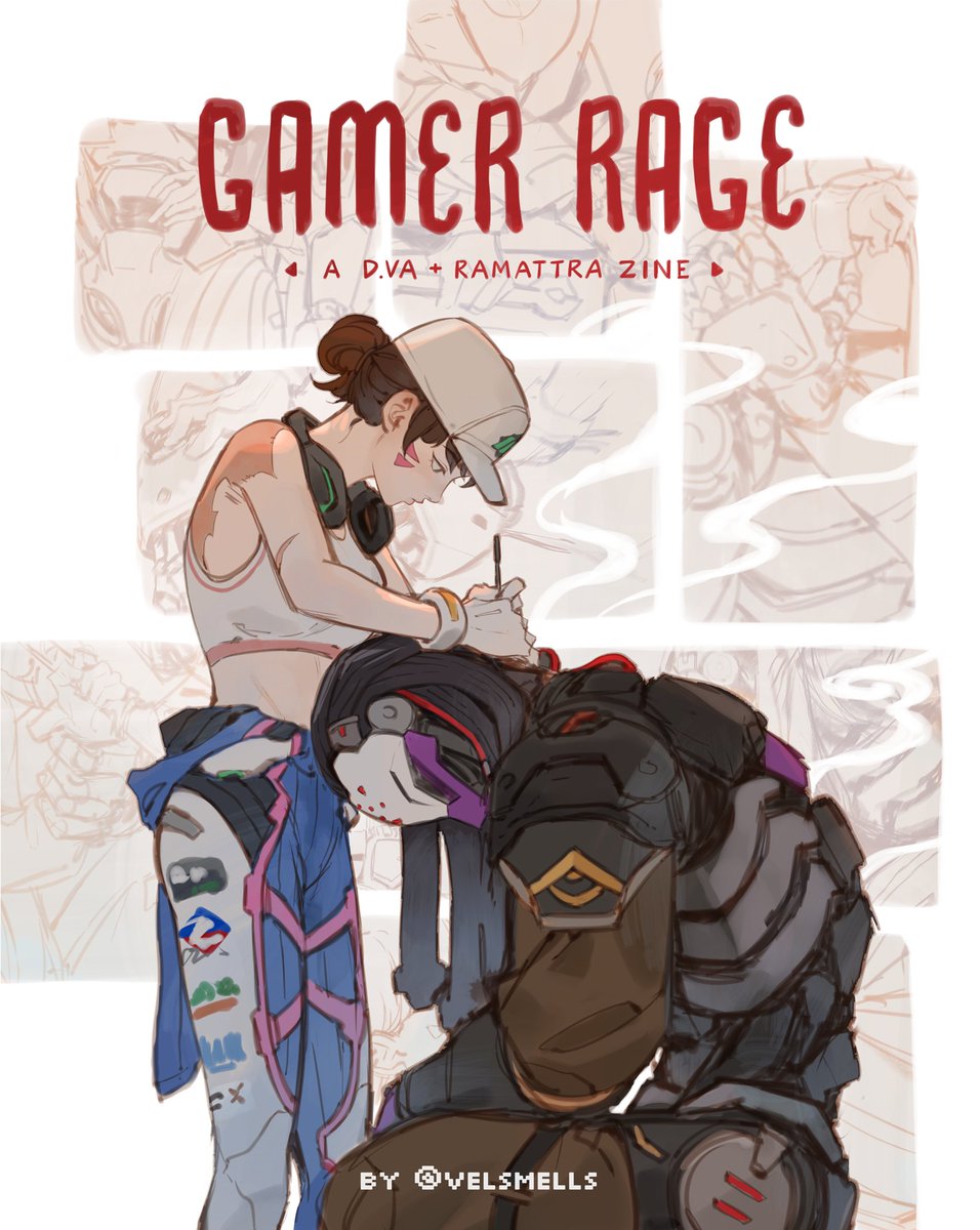 velsmells's tweet photo. Gamer rage🤖🎮 A #dvattra sketch log!
62 pages (digital zine only)

https://t.co/D1ENAjcaTo https://t.co/08SSBbIQgz