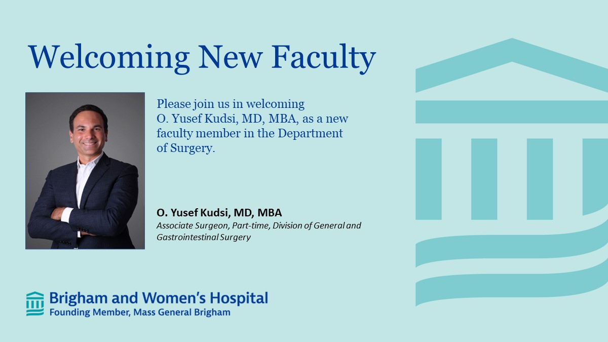 Brigham and Women’s Department of Surgery tweet media