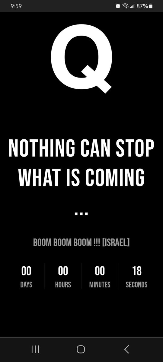 AnonRanch's tweet photo. And a new countdown from this BS Fourthwall website. Went to zero, then the goalpost moved. #Qcountdown https://t.co/4yZYcv71Va