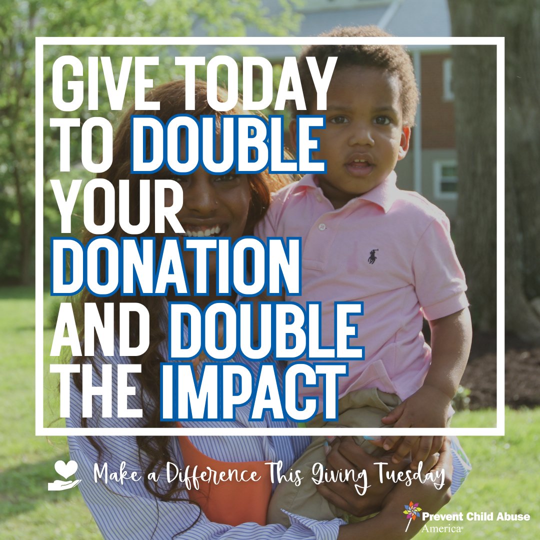 Prevent Child Abuse America (@pcaamerica) on Twitter photo This Giving Tuesday, PCA America board member, Dr. Bruce Perry <a href="/BDPerry/">Bruce D. Perry, M.D.,Ph.D.</a> will match ALL donations— any gift amount will be doubled! You can help us impact nearly 1,000 families by turning $20,000 into $40,000. Donate now: bit.ly/3urgCso This Giving Tuesday, PCA America board member, Dr. Bruce Perry <a href="/BDPerry/">Bruce D. Perry, M.D.,Ph.D.</a> will match ALL donations— any gift amount will be doubled! You can help us impact nearly 1,000 families by turning $20,000 into $40,000. Donate now: bit.ly/3urgCso