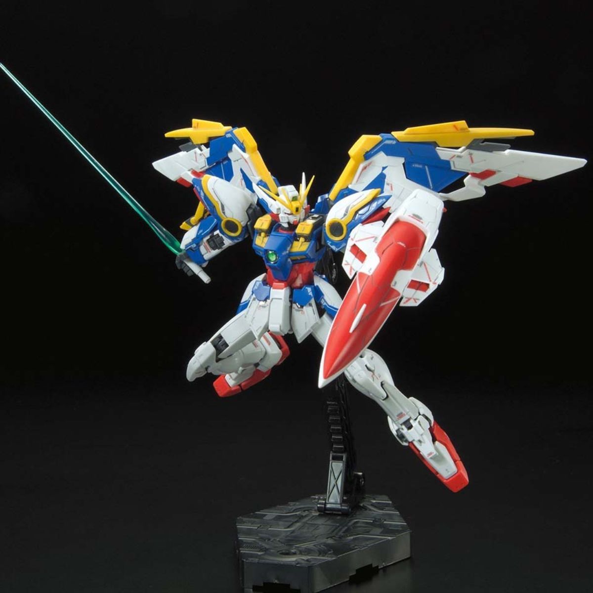 RiseOfGunpla's tweet image. [ANNONCE]

Toujours disponible sur notre site internet et en boutique, retrouvez le RG 1/144 WING GUNDAM EW ! Le fusil buster, le pod de cartouche d’énergie, et le bouclier sont inclus !

Disponible juste ici: riseofgunpla.com/boutique/rg-1-… 

#gundamwing #gunpla# riseofgunpla #realgrade