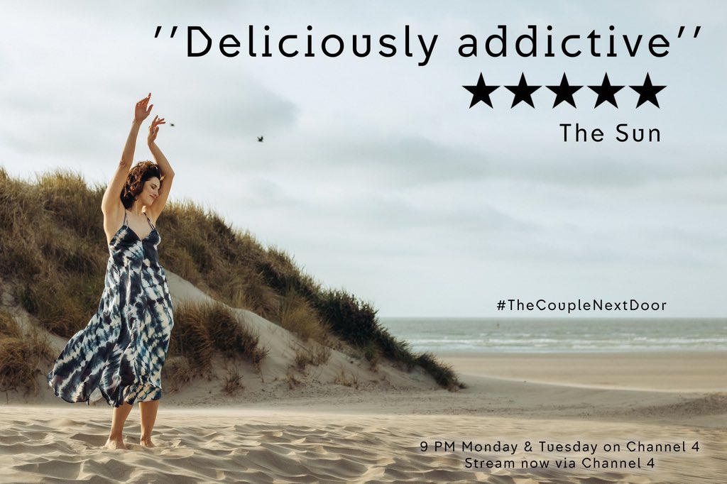 Who’s ready to tuck in to episode 2 tonight?🤩 Check out this stellar review from The Sun ⭐️⭐️⭐️⭐️⭐️ #TheCoupleNextDoor #EagleEye #EagleEyeDrama #Channel4 #JessicaDeGouw