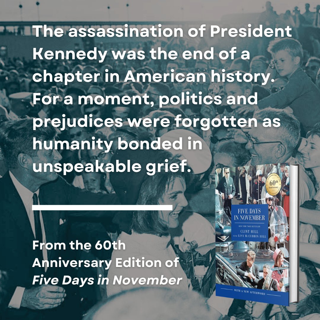 From our new 60th anniversary edition of FIVE DAYS IN NOVEMBER. #NeverForgetJFK barnesandnoble.com/w/five-days-in…