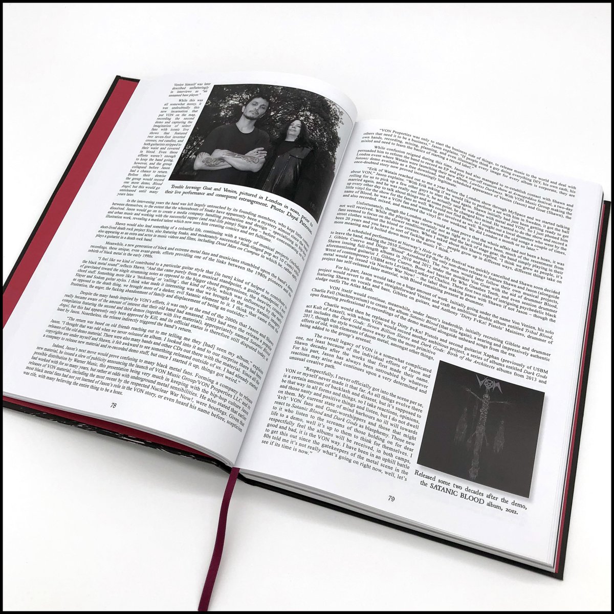 CultNeverDies's tweet photo. More product shots of the Black Metal: Evolution of the Cult - The Restored, Expanded & Definitive Edition book. Released 1st December 2023.
#blackmetal #evolutionofthecult #cultneverdies https://t.co/psJIyM7yrg