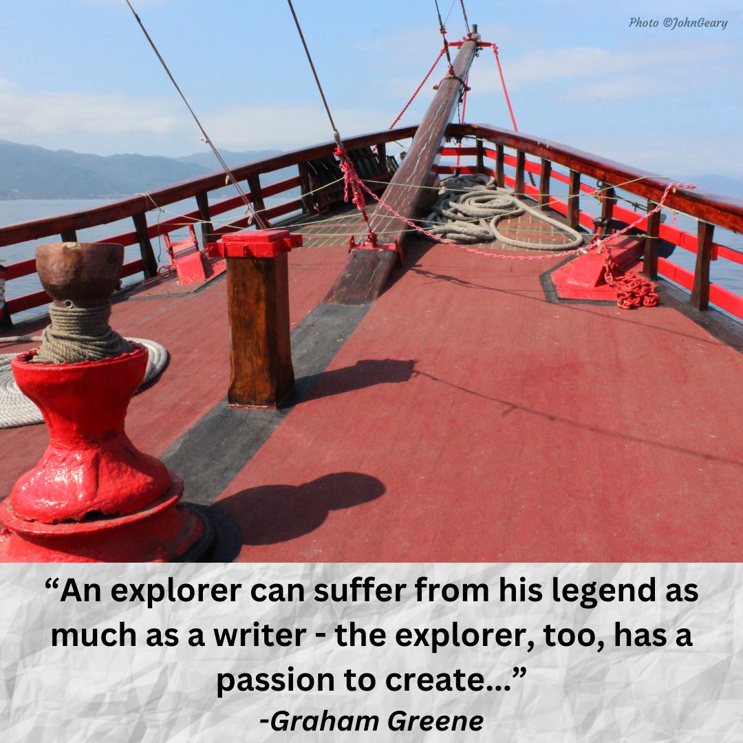 Travel Quote Tuesday: this week, some thoughts from Graham Greene about writers and explorers.
#travelquotes #travelquote #travelquotetuesday #travelquotetuesdays #traveltuesdays #traveltuesday #explorers #writers #grahamgreene #grahamgreenequotes #beanexplorer #explore