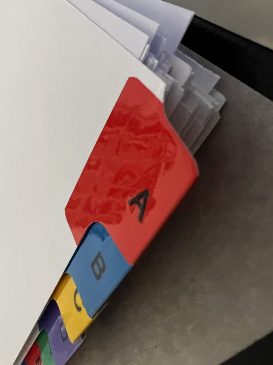 Big content/data project on the go currently. Time for a small army of ring binders &amp; highlighters! 😂