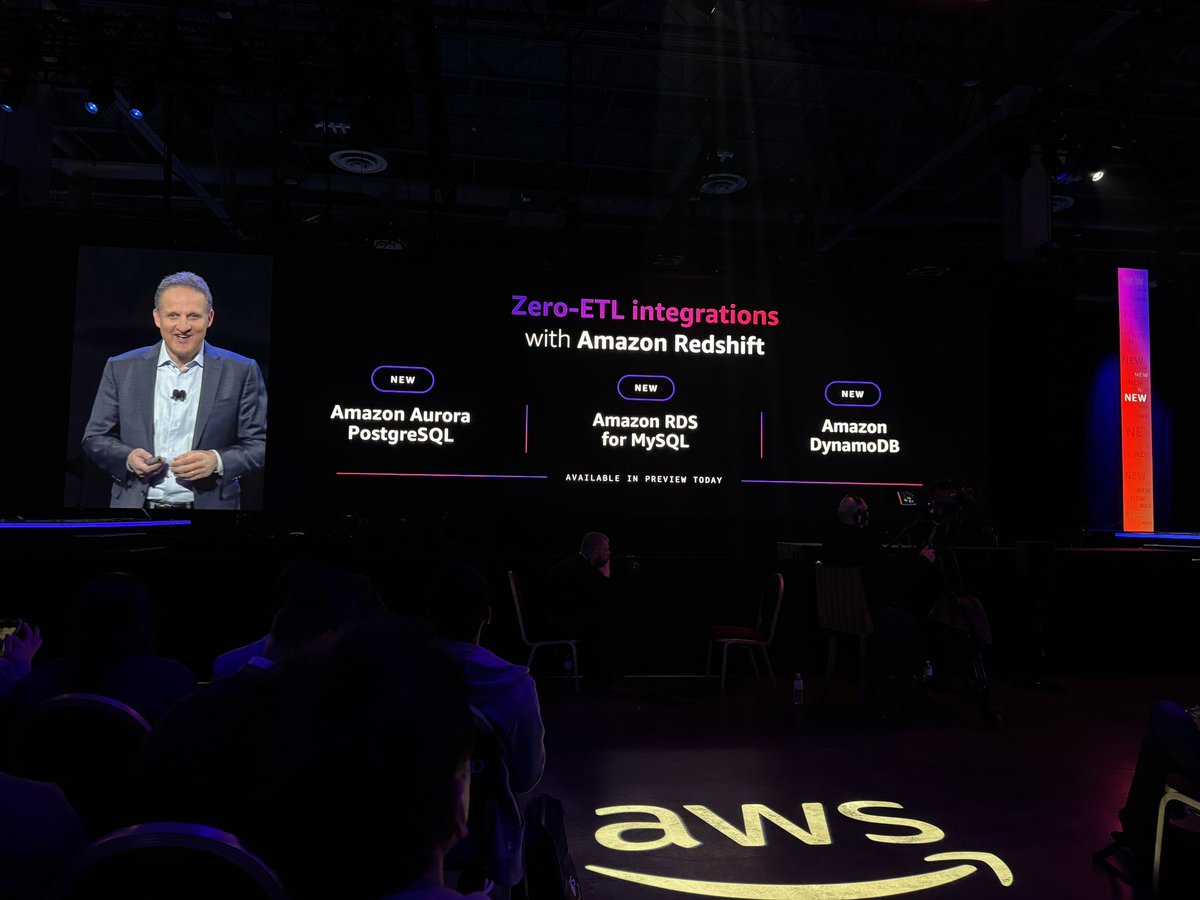 mattdevdba's tweet image. Expansion of Zero ETL #reinvent2023