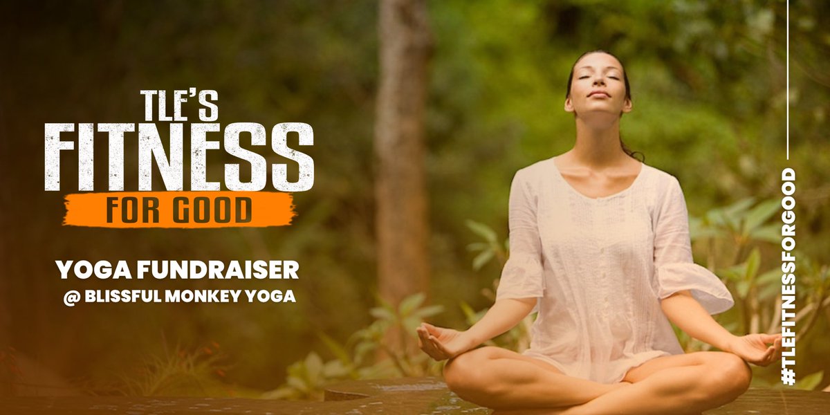 tlecfue's tweet image. We are excited to kick off another fitness charity event under our Fitness for Good Campaign! Join us for Yoga @blissfulmonkeyyoga on January 13, 2024! It's a great way to start of the new year while supporting a great cause!  Get tickets  at bit.ly/fitnessforgood…