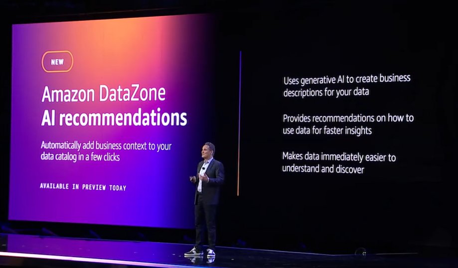holgermu's tweet image. And no surprise - #AI comes to #Datazone... #Reinvent