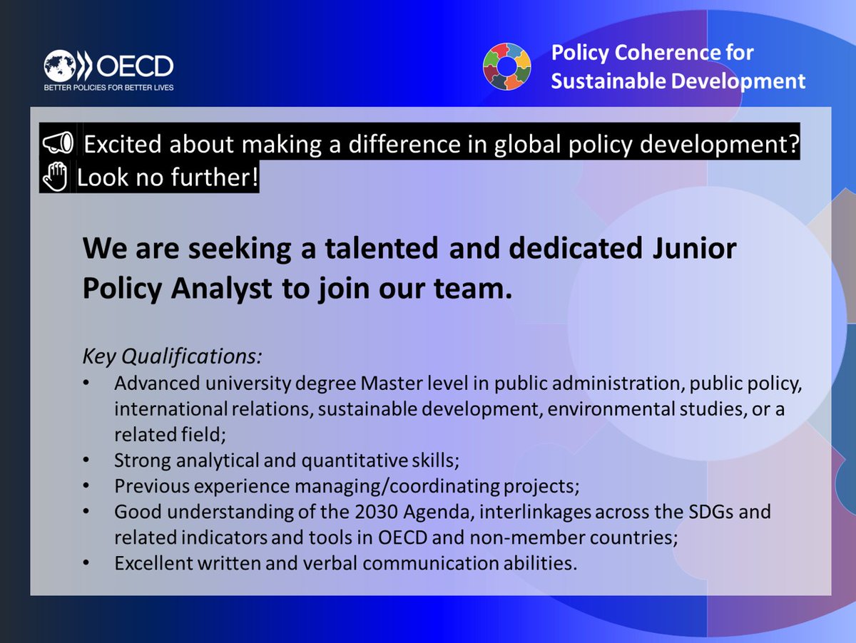 OECD PolicyCoherence tweet media