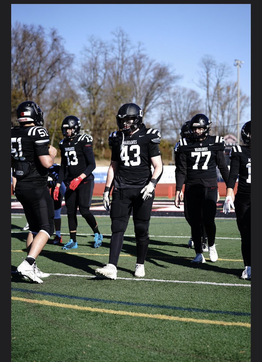 Honored to be named First Team All-Region Defensive End! Thankful for all my teammates and coaches.