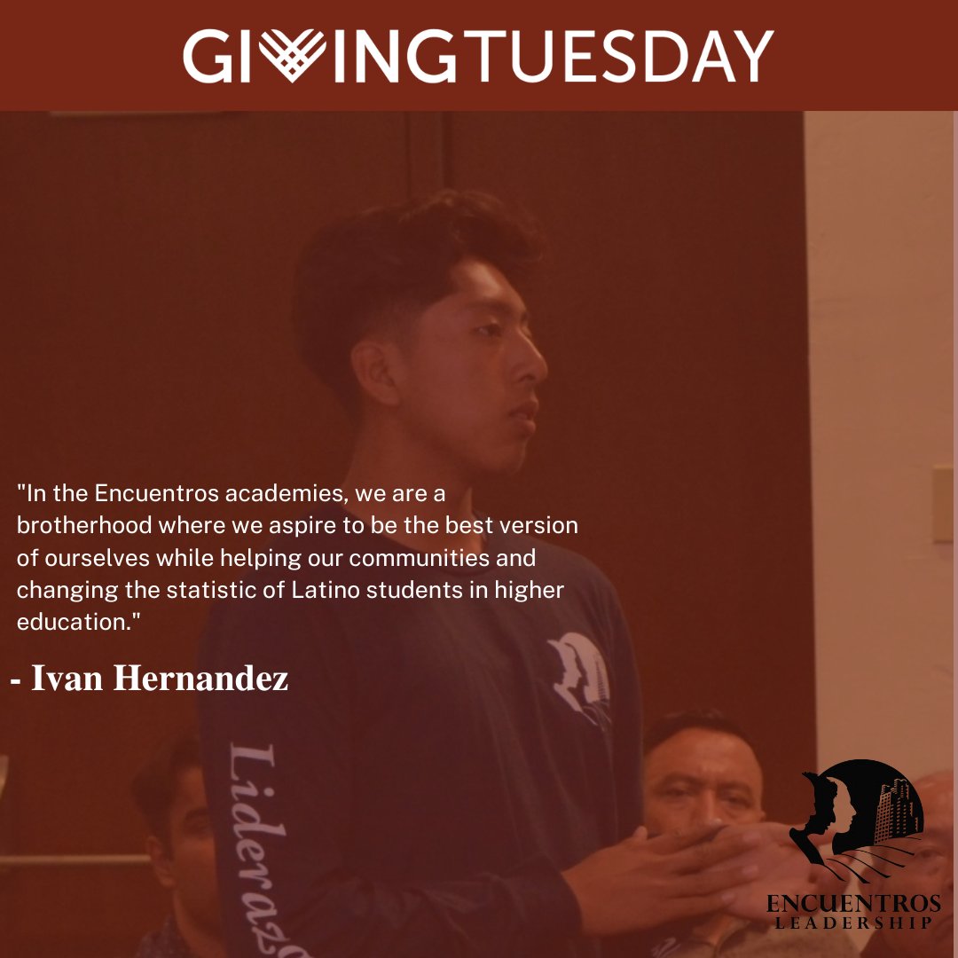 EncuentrosL's tweet photo. Today is the BIG Day! #GivingTuesday Link is in our bio! SHARE &amp; REPOST. Let’s do this!

https://t.co/SrOmULLzu0

#GivingTuesday2023 #EncuentrosLeadership #Latinx #LatinoMales #Education #SiSePuede #FirstGenStudents #PhilanthropyTogether #NextGenGenerosity https://t.co/qDX3ikEEwr