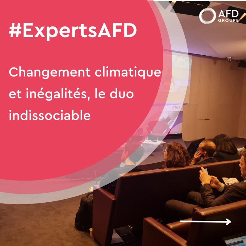 AFD_France's tweet photo. 💬#ExpertsAFD

Notre Directeur général @RiouxRemy &amp; notre Directeur des solutions de développement durable @gilleskleitz sont revenus aux côtés de @CecileDuflot, Directrice générale d'@oxfamfrance sur les liens entre lutte contre le changement climatique et contre les inégalités.