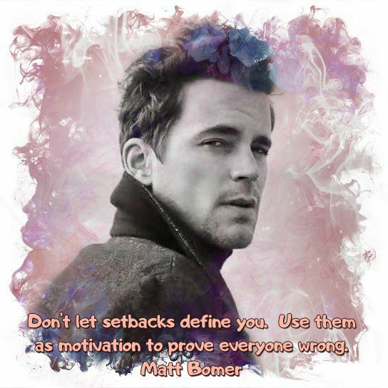 JustMatt1753283's tweet photo. #MattBomer on dealing with setbacks. https://t.co/uD5jJEQ3YO