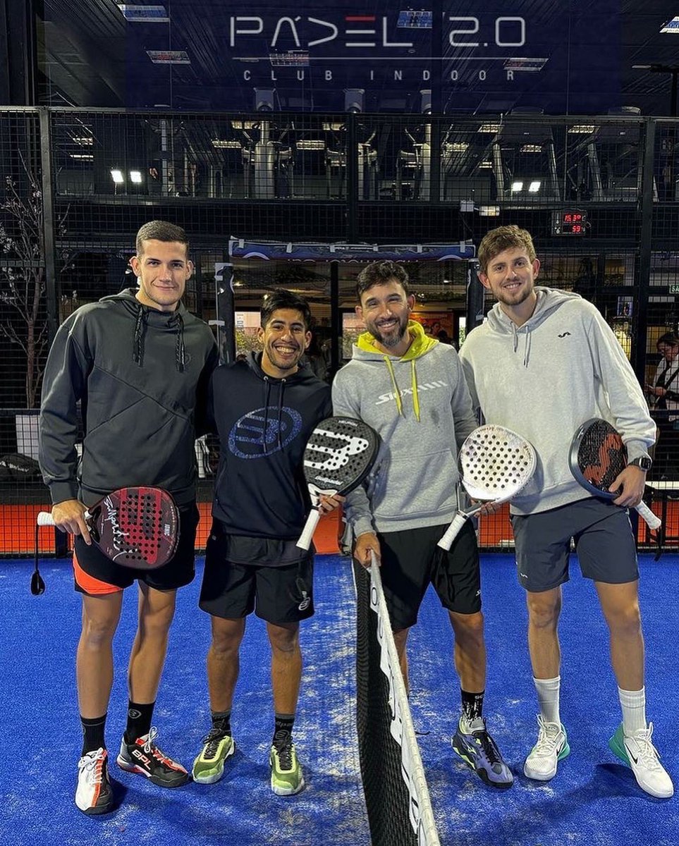 padeladdict's tweet image. 💪🏻 @sanyoGutierrez y @yanguasjr formarán pareja para el #WPTMasterFinal. 

🎾 La pareja ya está preparándose para la cita y ha disputado esta tarde un partido en @padel2punto0 .

⬅️ El argentino ha sido quien ha ocupado la posición de revés.