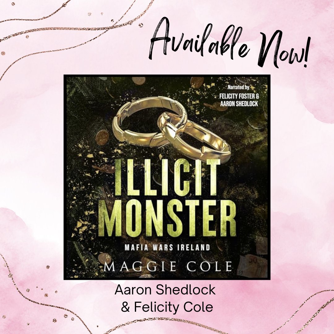 My father sold me to his enemy. From our member @AaronShedlock with Felicity Cole, listen to Illicit Monster by author @MaggieColeAuth today! Book 4 in the Mafia Wars Ireland series is an arranged marriage, enemies to lovers, age gap, dark mafia romance.
