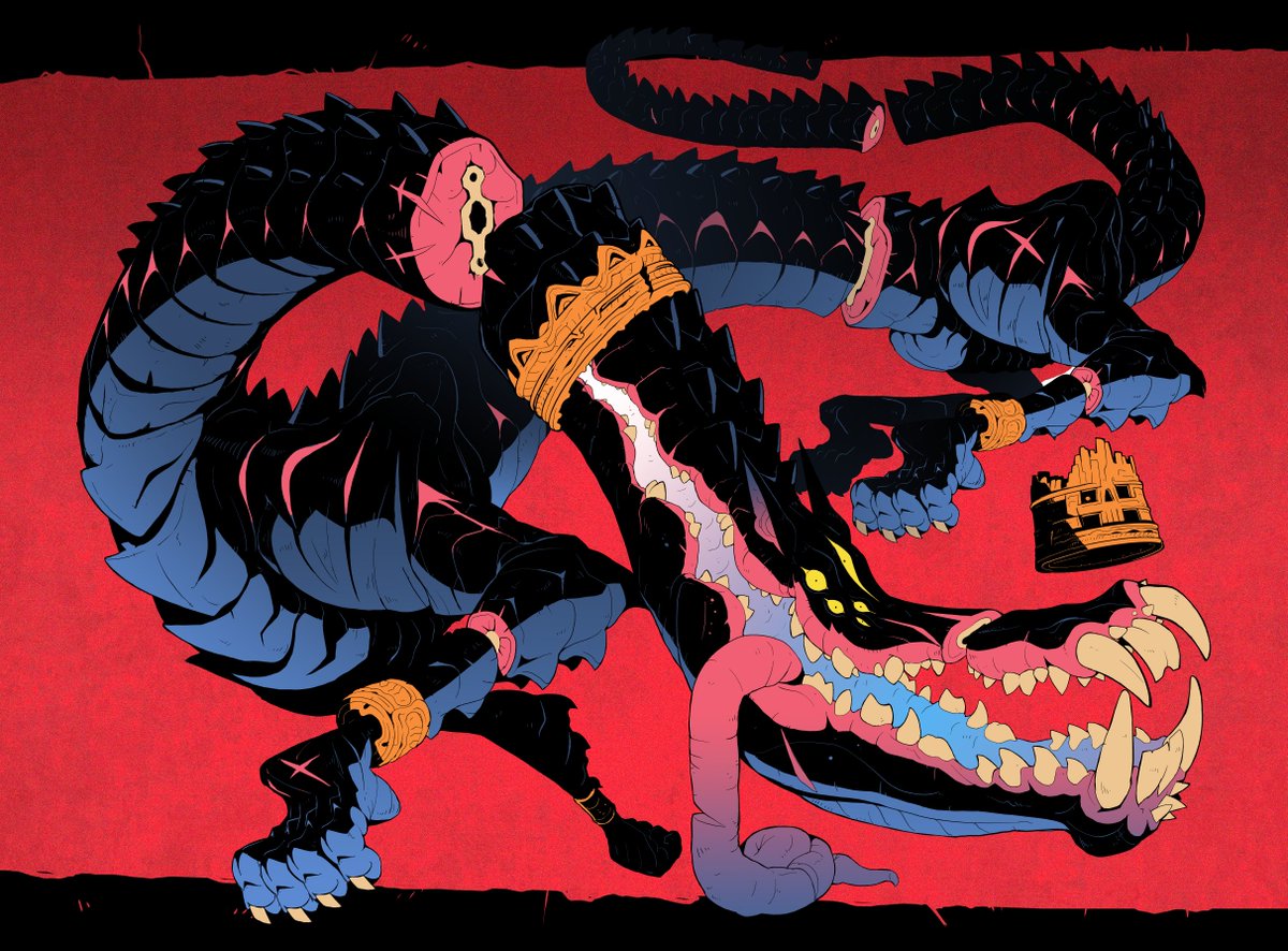 _lysoljones's tweet image. 24 of the 72 Geotic demons. Maybe one day I&apos;ll draw all 72 before losing interest. Also, some of these got kinda weird, so apologies for that