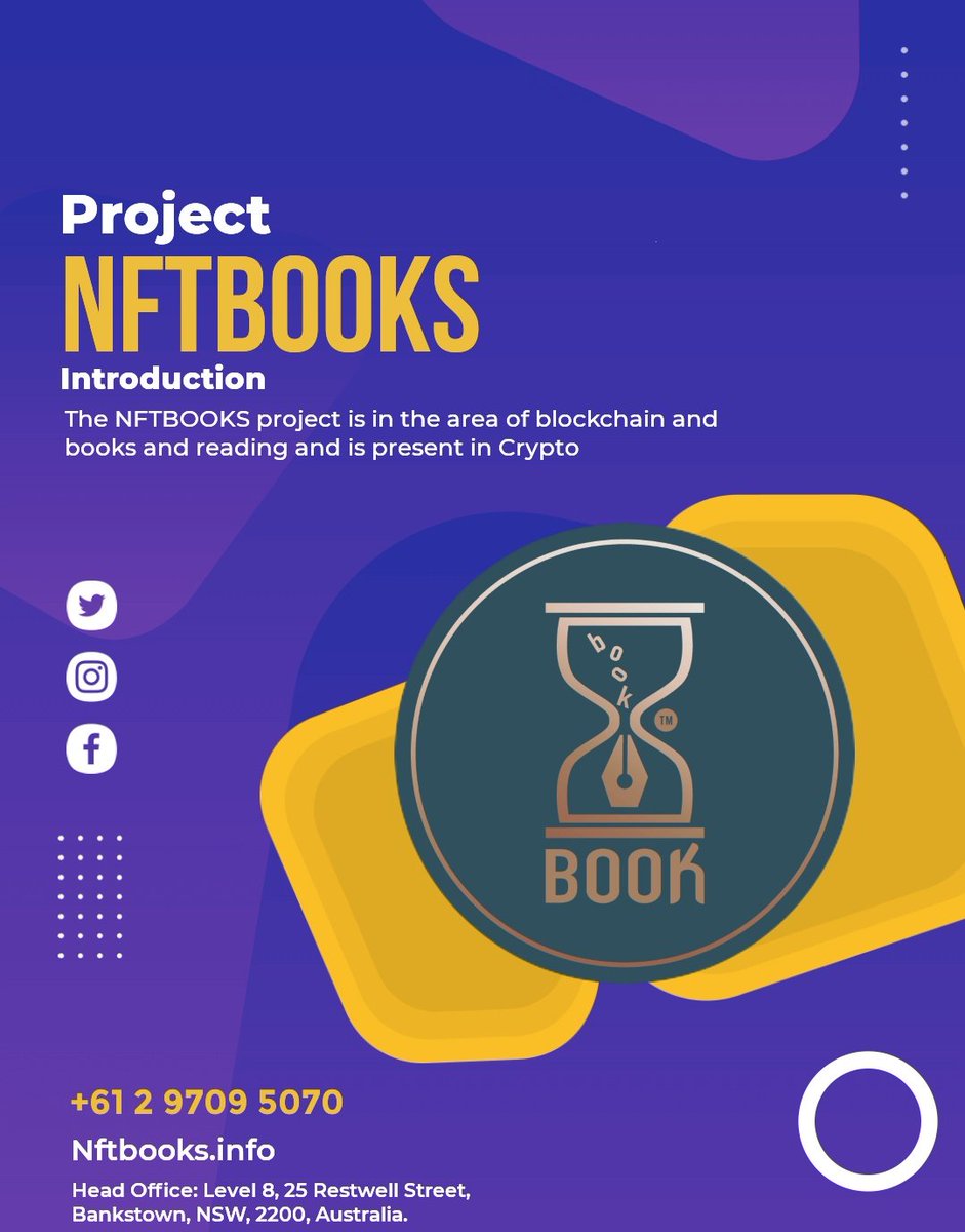 Invest in the unfolding future with <a href="/nftbstoken/">NFTBOOKS</a>, a force driving #NFTBOOKS evolution in #Australia . Don't miss out – prices are on the verge of an exciting climb! 🚀📚

$BTC $ETH $BNB $XRP $ADA $DOGE $MATIC $SOL $DOT $LTC $AVAX $SHIB $UNI $TRX $WBTC $ATOM $LINK $XMR $LEO $NFTBS
