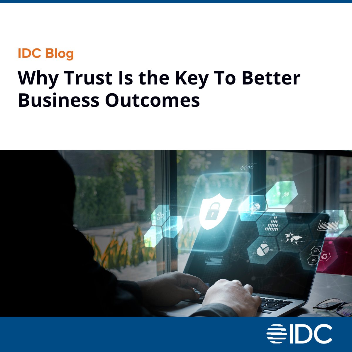 IDC's tweet image. Not only does trust facilitate efficient operations but it is a must in getting individuals to share personal information. Personal information you need to build loyalty and business resilience. #futureoftrust bit.ly/3G63vPQ