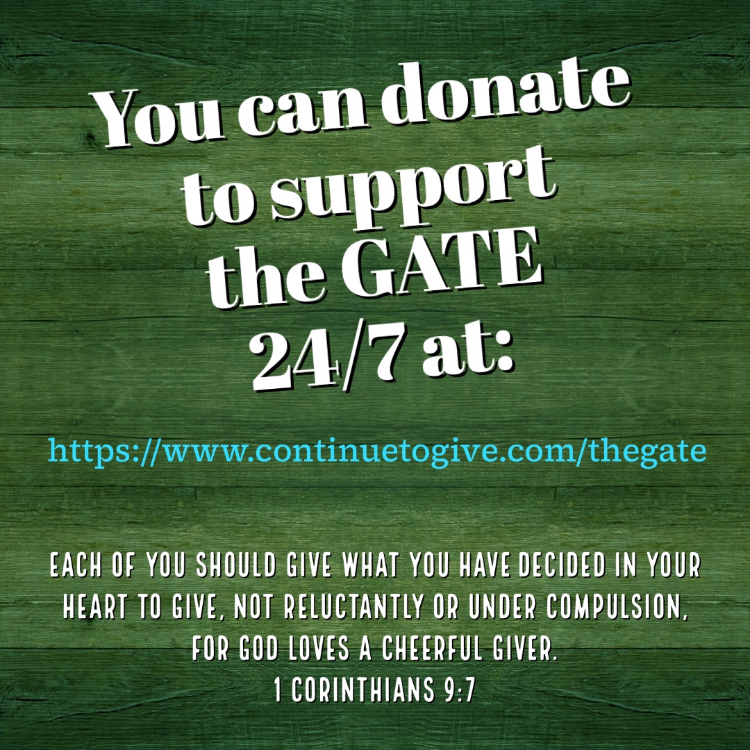 The GATE Radio has been streaming now 4 7.5 years, 
We look forward 2 continuing 2 stream Christian music 4 your enjoyment and edification – and a part of having any ministry depends on donors who listen to the GATE! Kindly consider making a donation today to the GATE Radio!