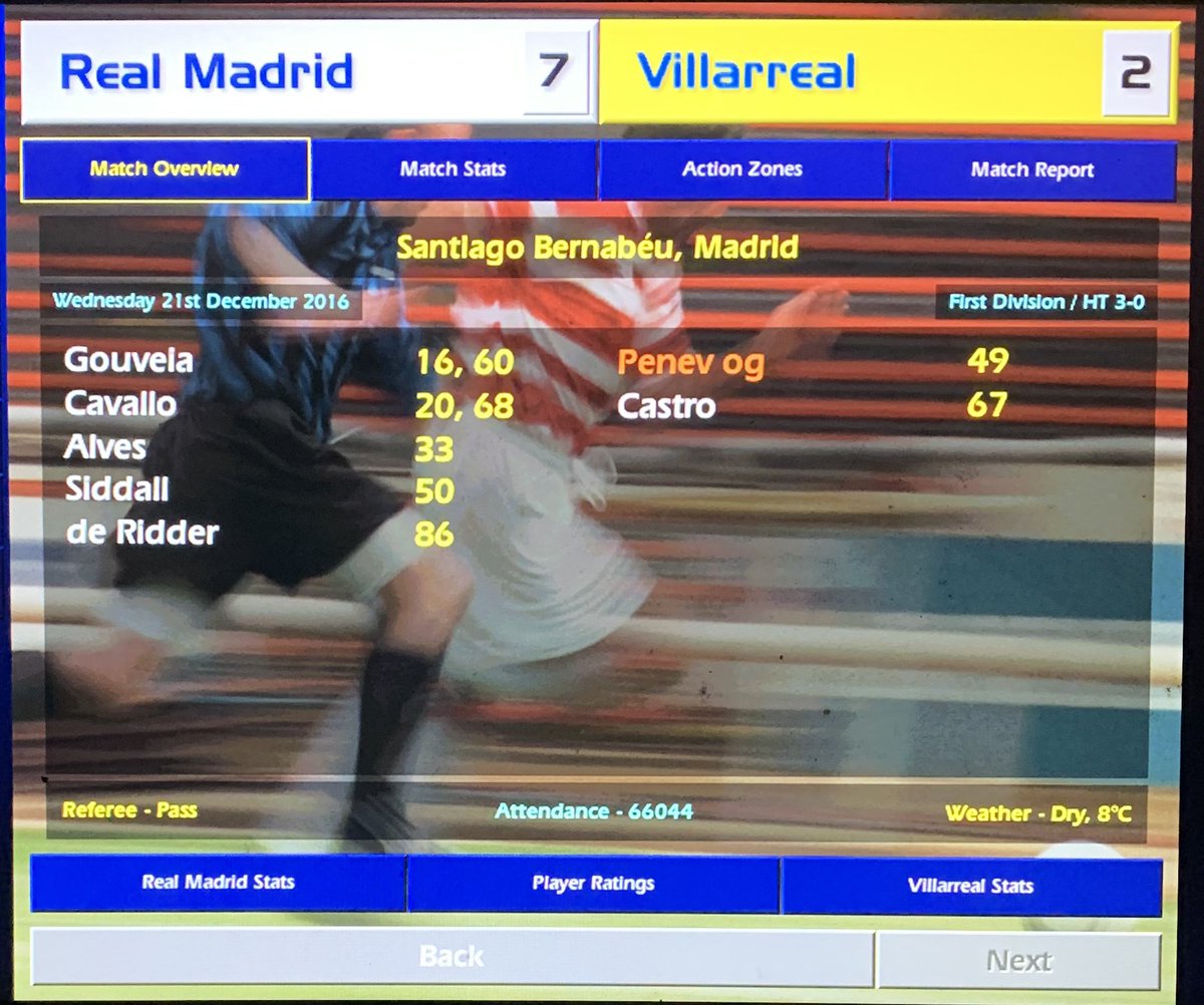 appleshampoo182's tweet photo. ‘Save for the demolition of Villarreal we’re struggling for goals &amp; off the pitch Neil Morrissey wants nothing to do with me…he filmed his scenes &amp; left Madrid without saying goodbye. I’m the best manager in the world…about time I had higher profile celeb friends’ #cm0102 https://t.co/HqJxLSgh2q