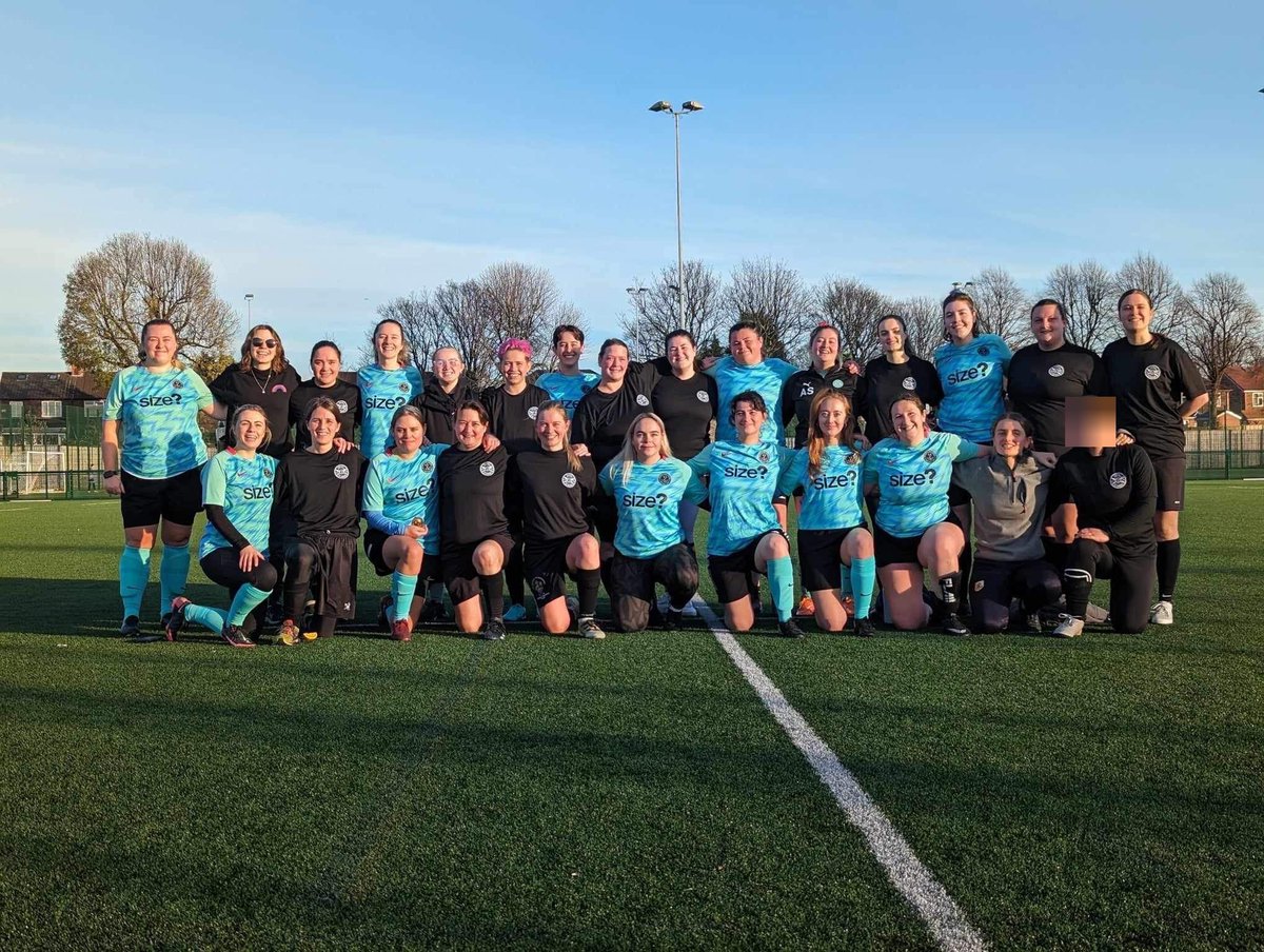 Our Manchester Women &amp; Gender Minorities team took on Newground United at the weekend in their first organised friendly. 

Alongside securing a 1-0 win we also managed to collect lots of donations for Emmeline’s Pantry who were so grateful. Big thanks and love to you all🫶🏻