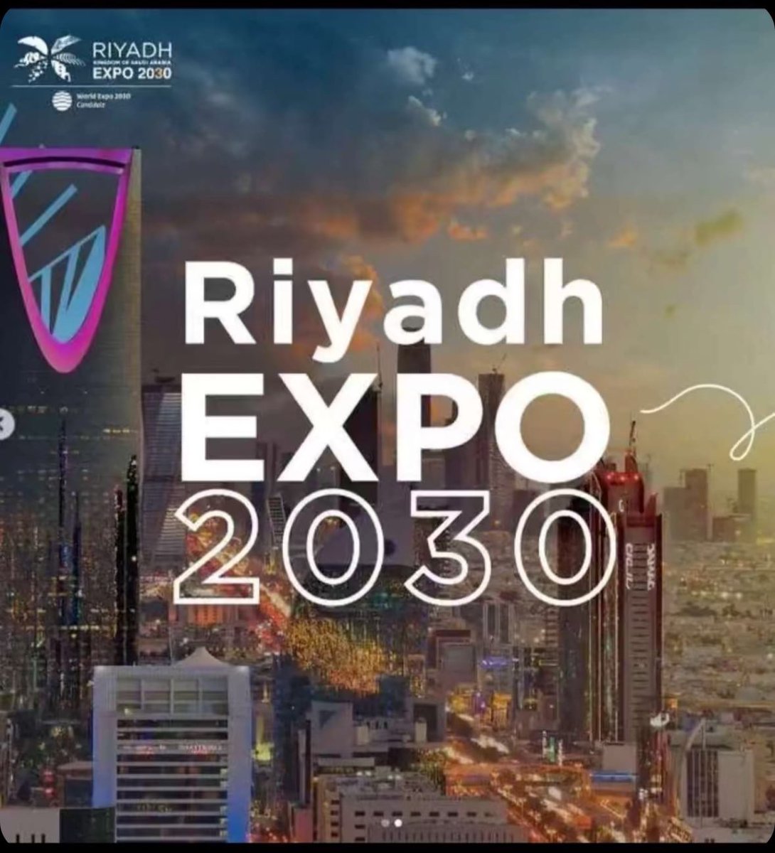 Riyadh welcomes the world🇸🇦🇸🇦🇸🇦

#RiyadhExpo2030      
#الرياض_إكسبو2030