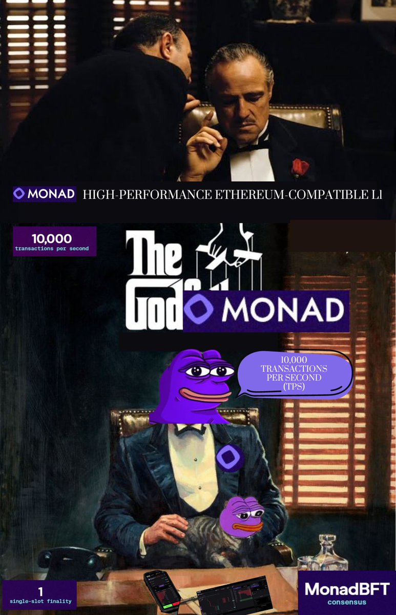 narote_nft's tweet photo. 💜10,000 Transactions per second, Performance like  god! 💜

@monad_xyz https://t.co/7jnmuPavz7