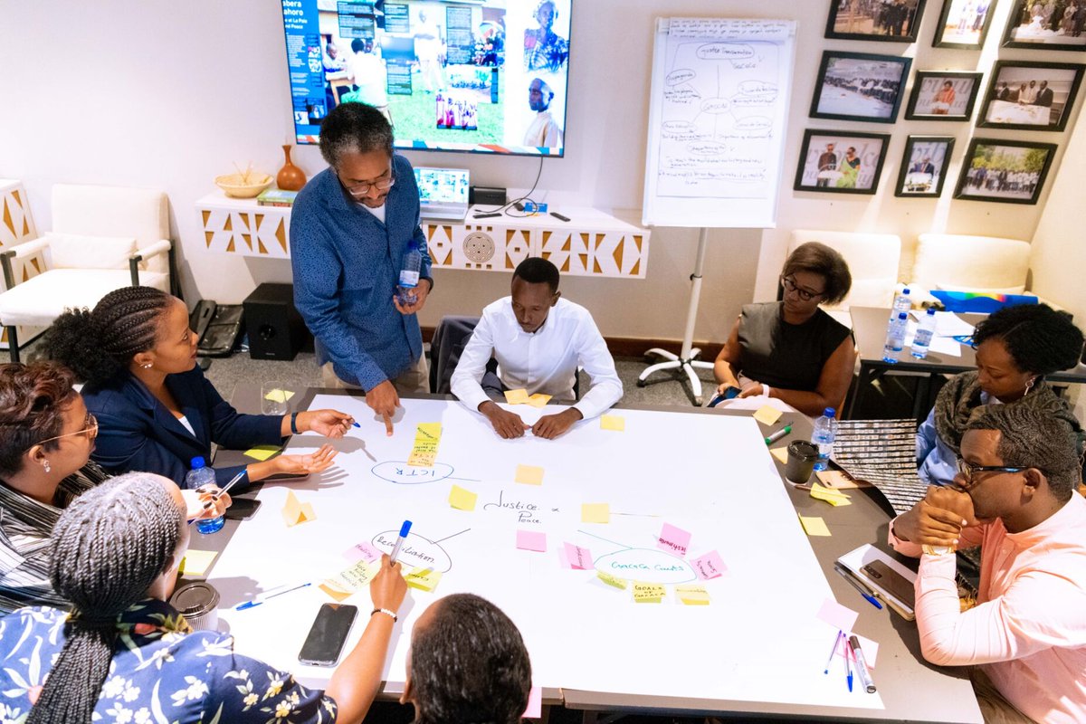 Kigali_Memorial's tweet image. A heartfelt congratulations to our guides &amp;amp; reception team for a successful training in interpretation skills, group management &amp;amp; the use of storytelling as a powerful tool for engagement. A milestone in delivery of a more engaging, and impactful experience for our visitors.