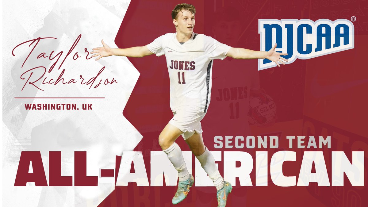 The top offensive player in the MACCC grabs a big postseason honor.🤝

<a href="/tailsrich/">Taylor richardson</a> is the sixth All-American in 4 seasons for Jones College.