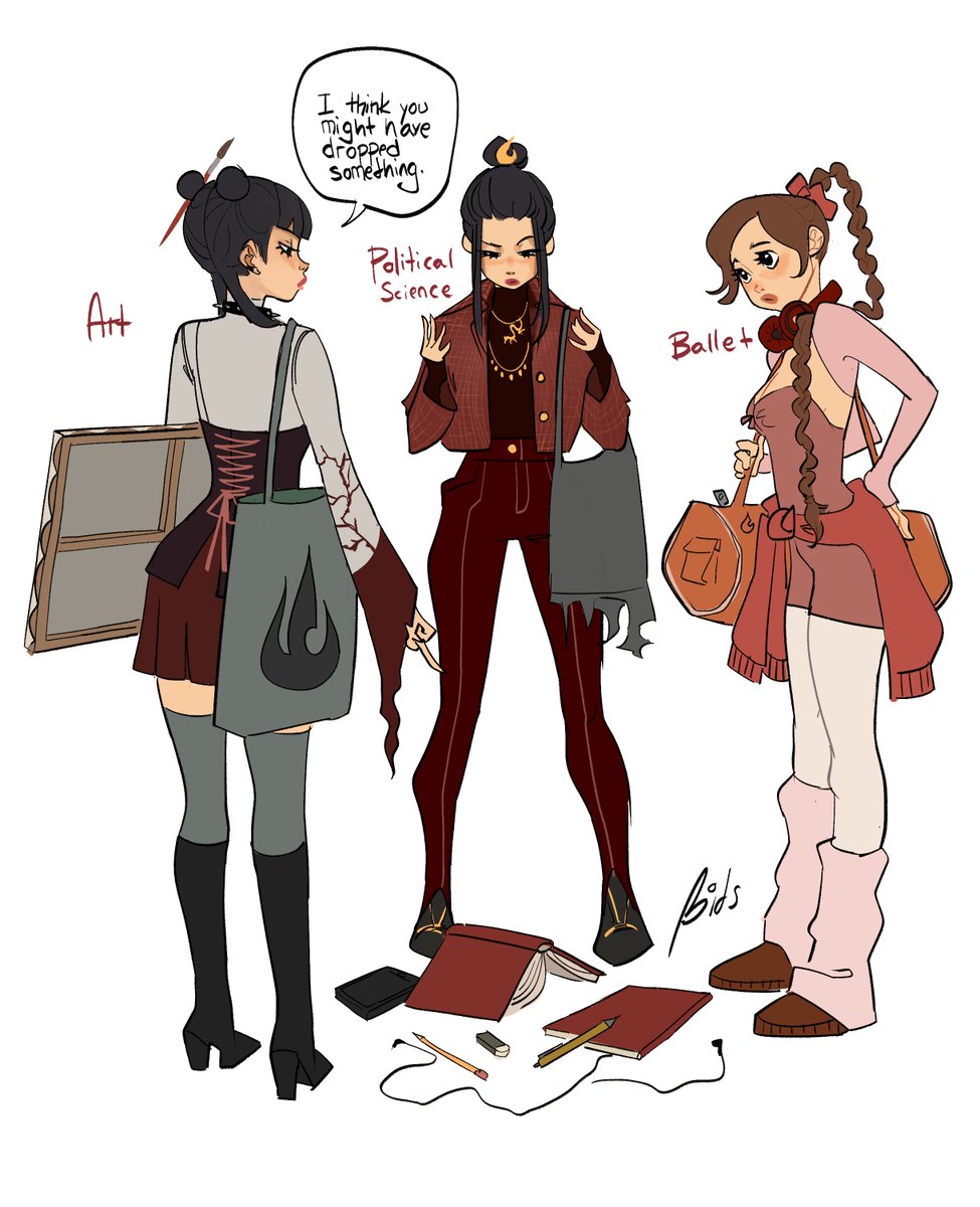 my slay avatar moment, and then i went on to do the majority of the cast