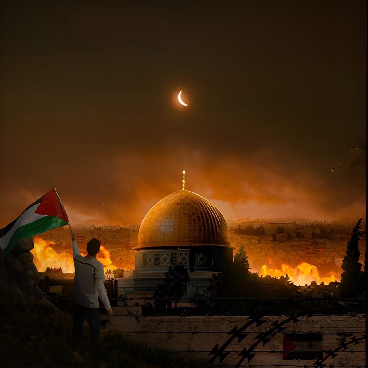 "İstediğiniz kadar dağlara haç koyun.
Gökyüzüne her baktığınızda hilali
göreceksiniz."
-Aliya izzetbegoviç
#ZionistLobbyAttack