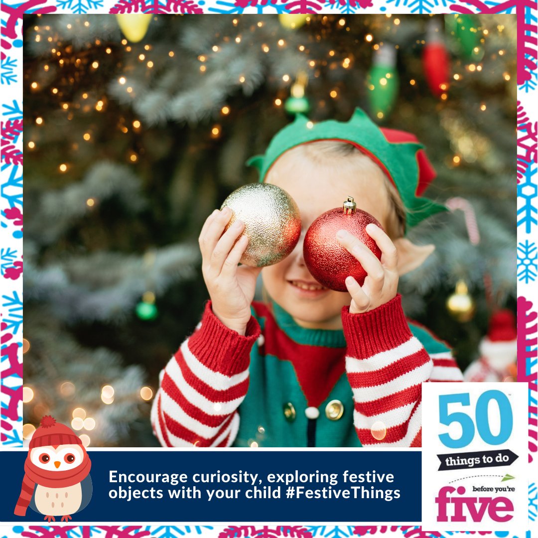 Treasure Time 💎 There are lots of different objects associated with the festive season which a child might enjoy exploring or collecting during Treasure Time. Find out more with 50 Things to Do Before You’re Five bit.ly/FestiveThings.
#FestiveThings #BeWinterWise @CambsEYC