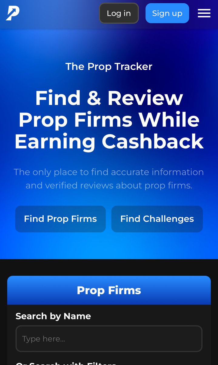 ThePropTracker's tweet image. Share your experience with firms now and make other traders life’s a whole lot easier! 

theproptracker.com