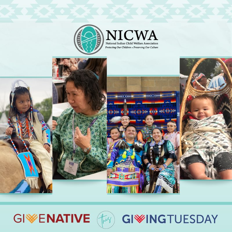 NativeChildren's tweet image. This #GivingTuesday support #Nativeled nonprofits ❤️

NICWA would like to thank all our supporters, as our work with Native children and families is possible because of you! Help us protect the rights of Native children ➡️ nicwa.org/donate-online/ #GiveNative